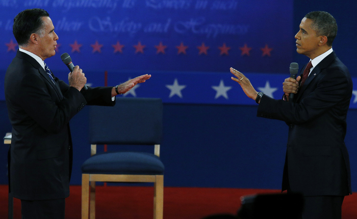 Mitt Rommney Campaigns for the Presidency