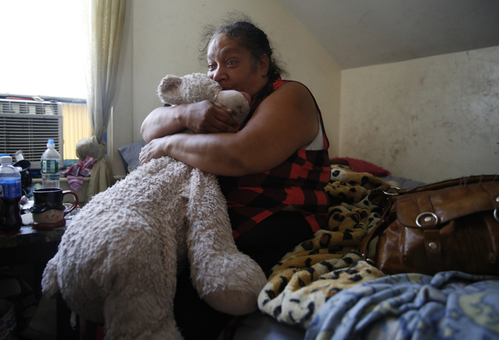 Raquel clutched EstrellaÕs giant teddy bear and cried for hours when she returned home after learning that the Department of Children and Families had taken her daughters away while they were at camp. Sitting on the bed she often shares with her daughters, she wailed: ÒI want my babies.Ó